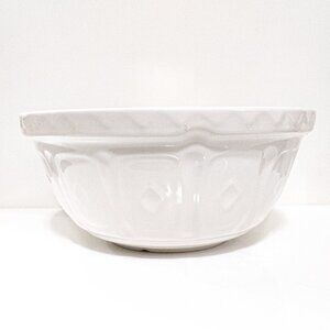 MASON CASH Cream Cane Mixing Bowl 29cm Wide Classic Kitchen Earthenware British